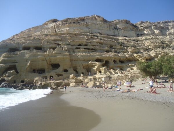 Matala Beach, Crete