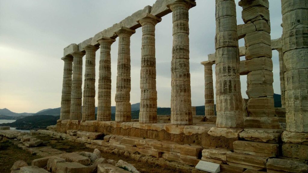 Temple of Poseidon, Sounion, Greece