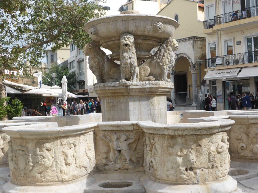 Lions square, Heraklion Crete