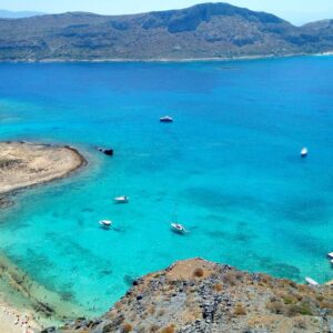 View from Gramvousa castle, Crete