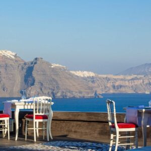 View of Santorini from Oia