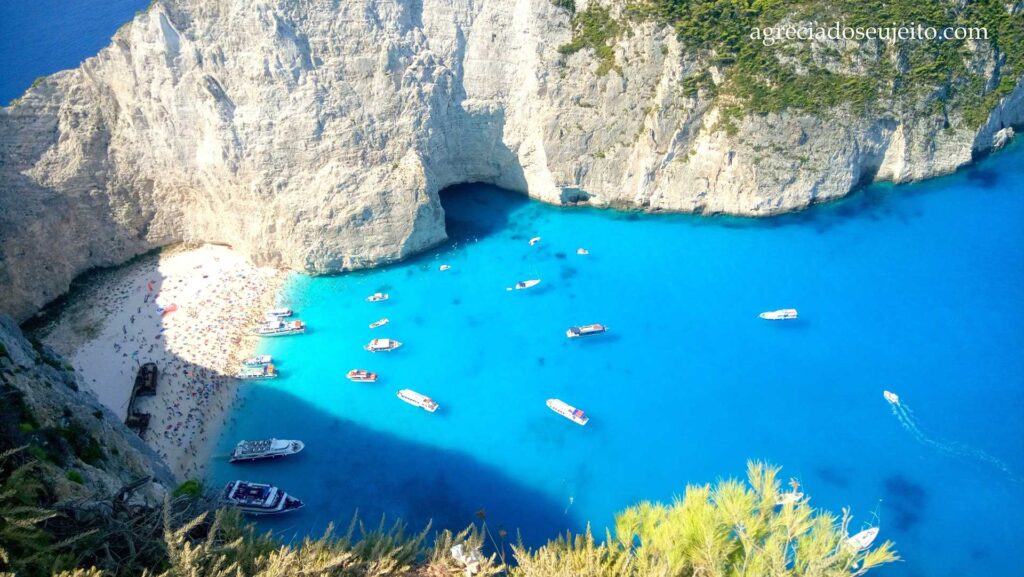 Navagio(Shipwreck) beach, Zakynthos Greece