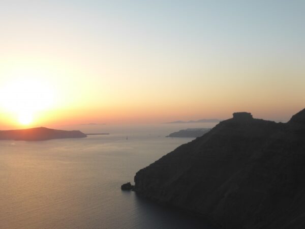 Santorini, Caldera view