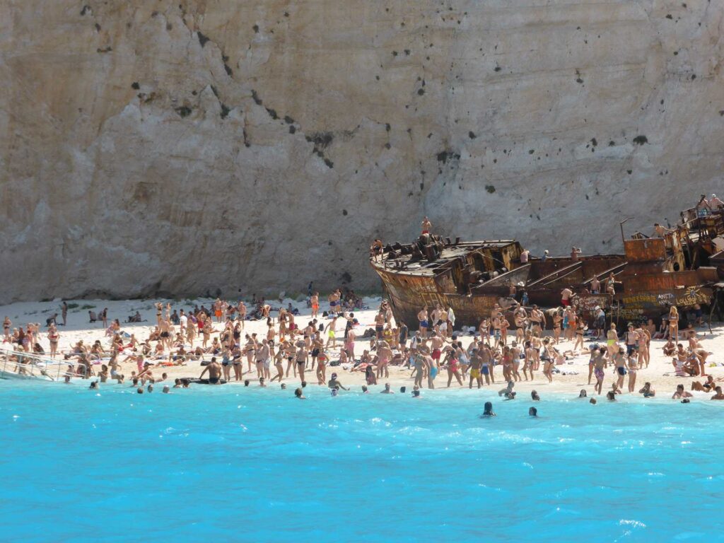 Navagio(Shipwreck) beach, Zakynthos Greece