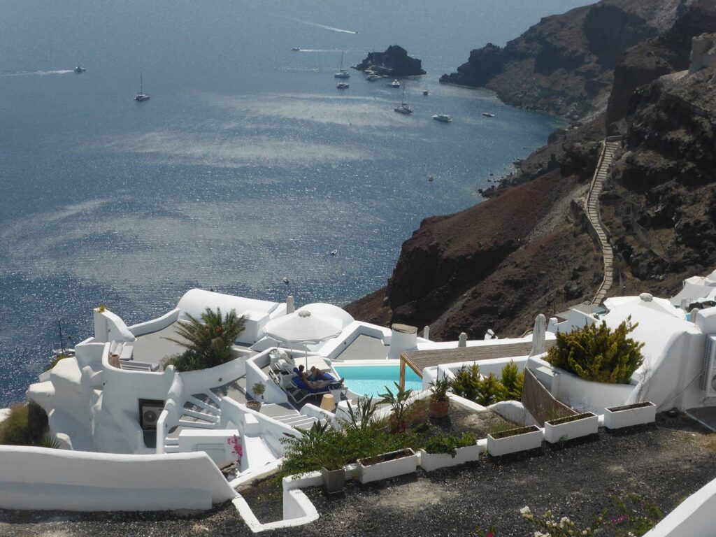 Caldera path, Oia, Santorini