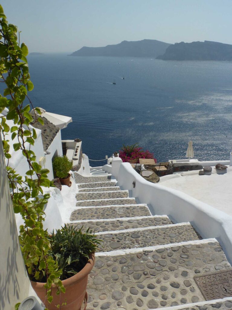 Stepway in Oia, Santorini