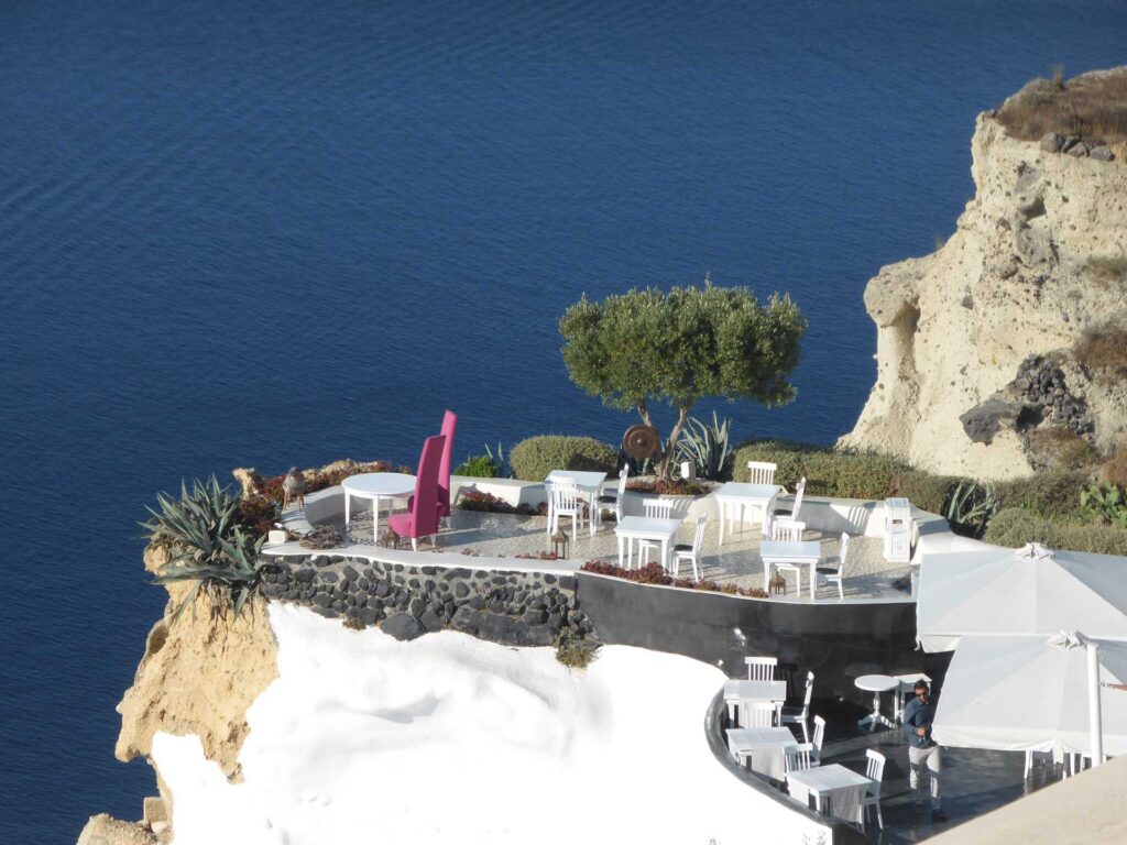 Restaurant in Oia, Santorini